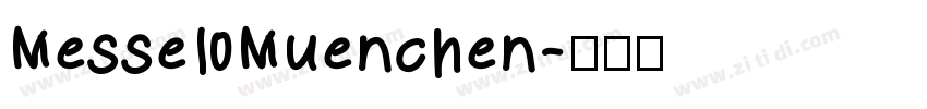 Messe Muenchen字体转换